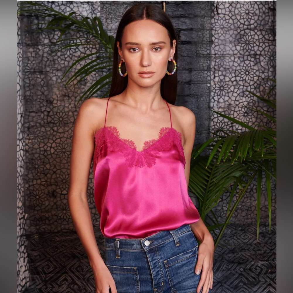 Cami NYC racer charmeuse
